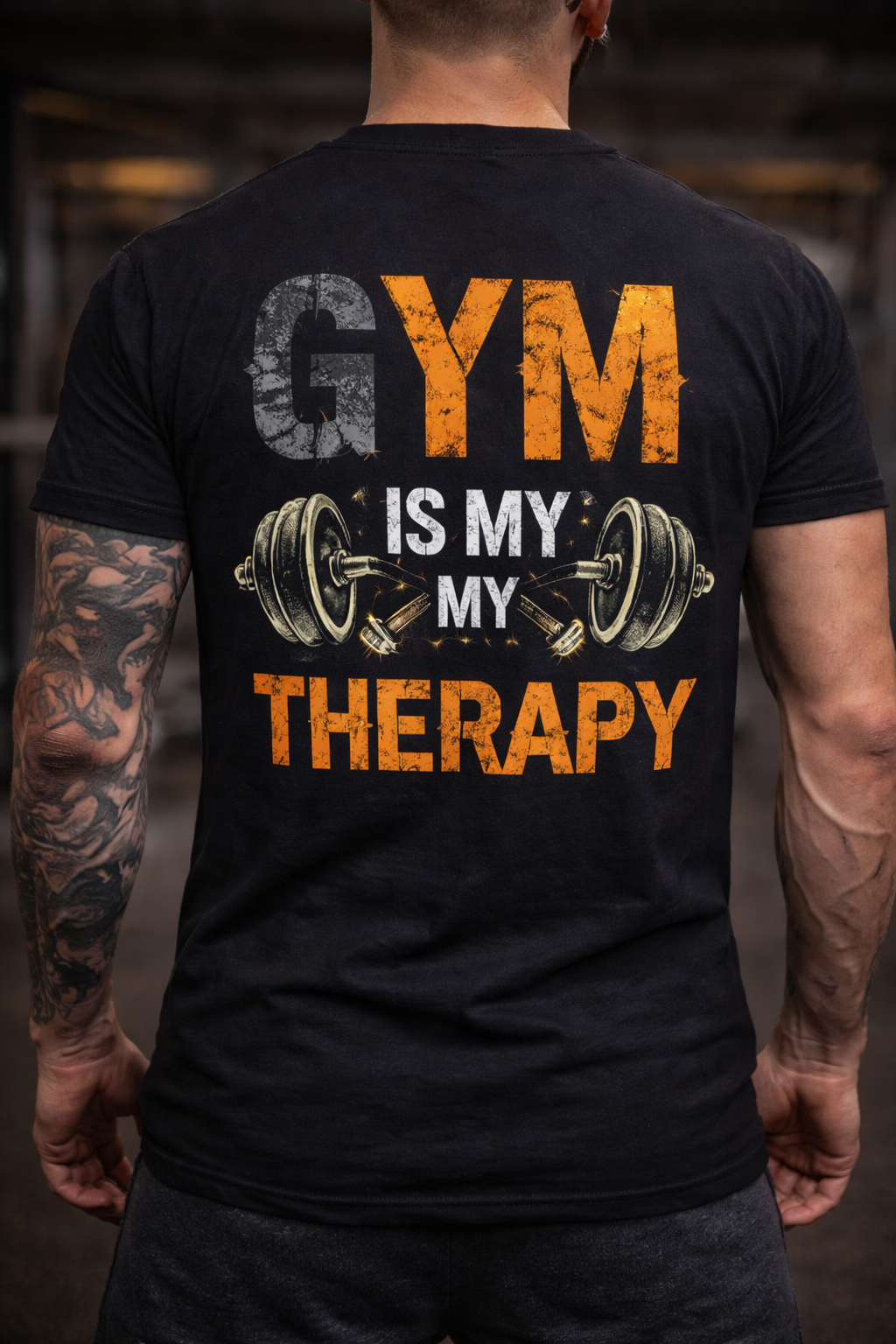 Unisex Oversized Gym T-Shirt