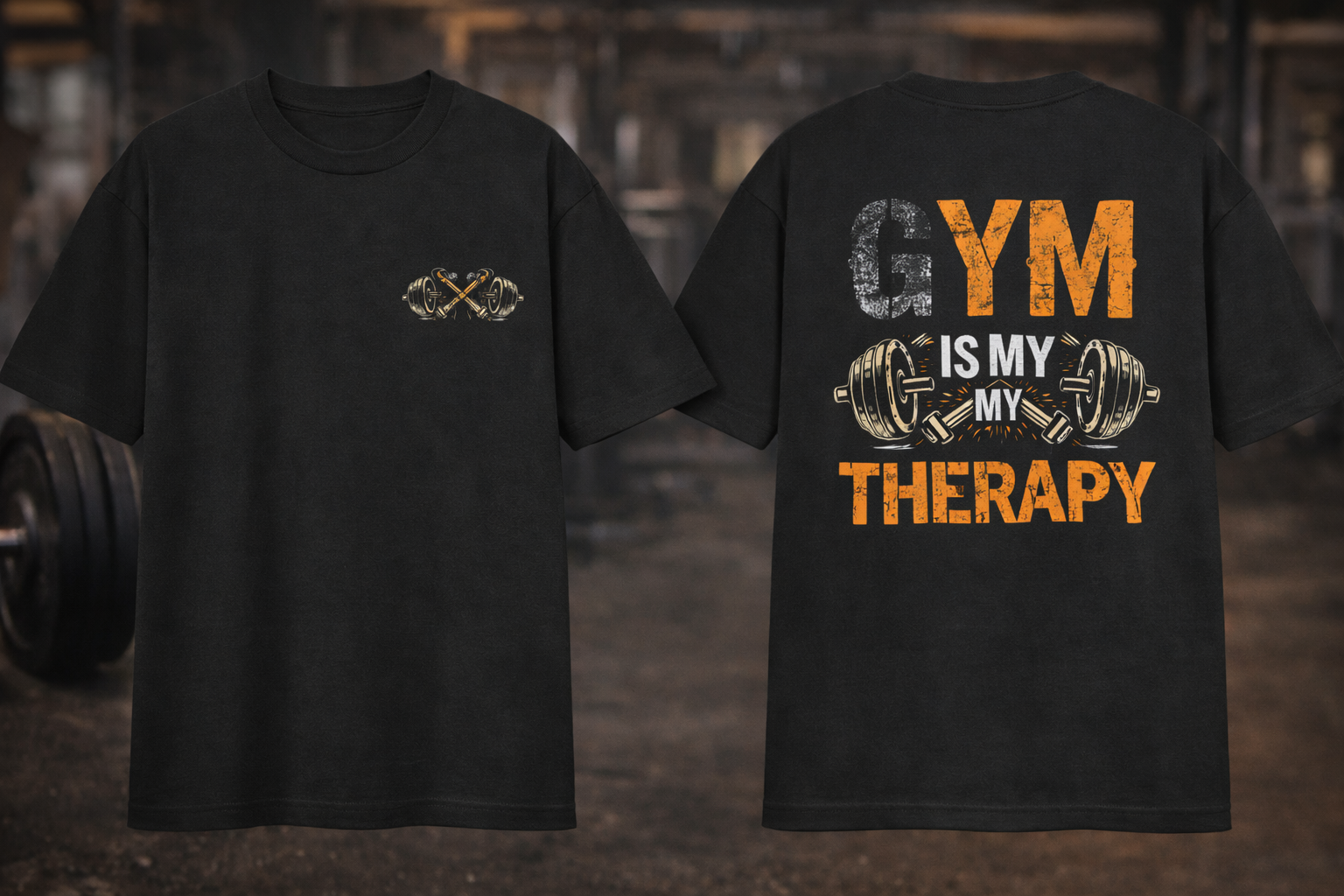 Unisex Oversized Gym T-Shirt